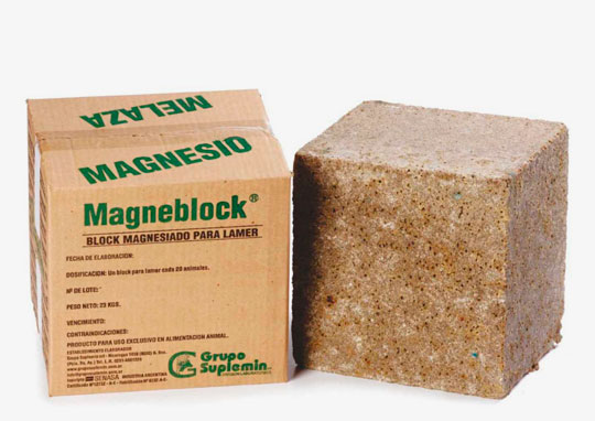 Magneblock magnesio-melaza